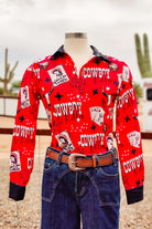 Royal Flush Button Down (In-Stock) - The Glamorous Cowgirl