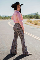 Saguaro Daydreams Aztec Flares by Rock &amp; Roll Denim - The Glamorous Cowgirl
