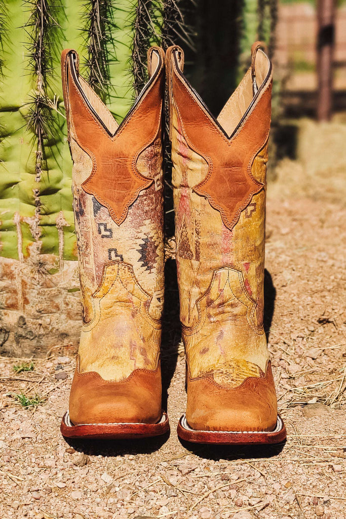 Santa Fe Shimmy Boots - The Glamorous Cowgirl