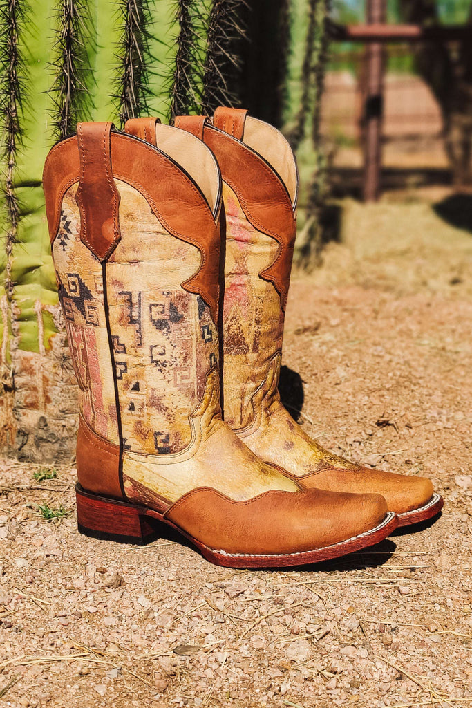 Santa Fe Shimmy Boots - The Glamorous Cowgirl