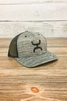 Sterling Hooey Snapback Hat - Black/ Gray - The Glamorous Cowgirl