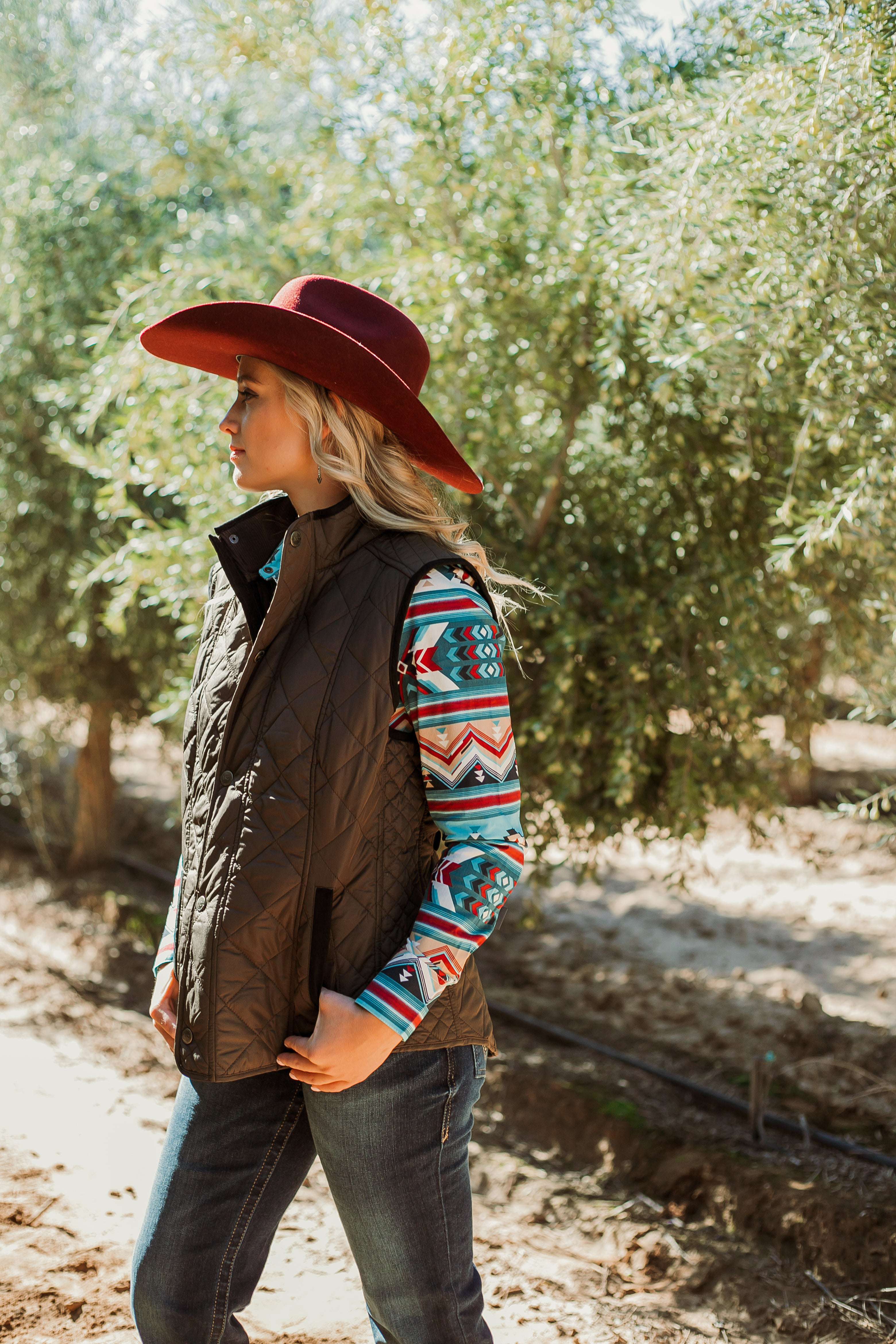 The Vista Vest - The Glamorous Cowgirl