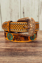 Tooled Belt - Zuni - The Glamorous Cowgirl