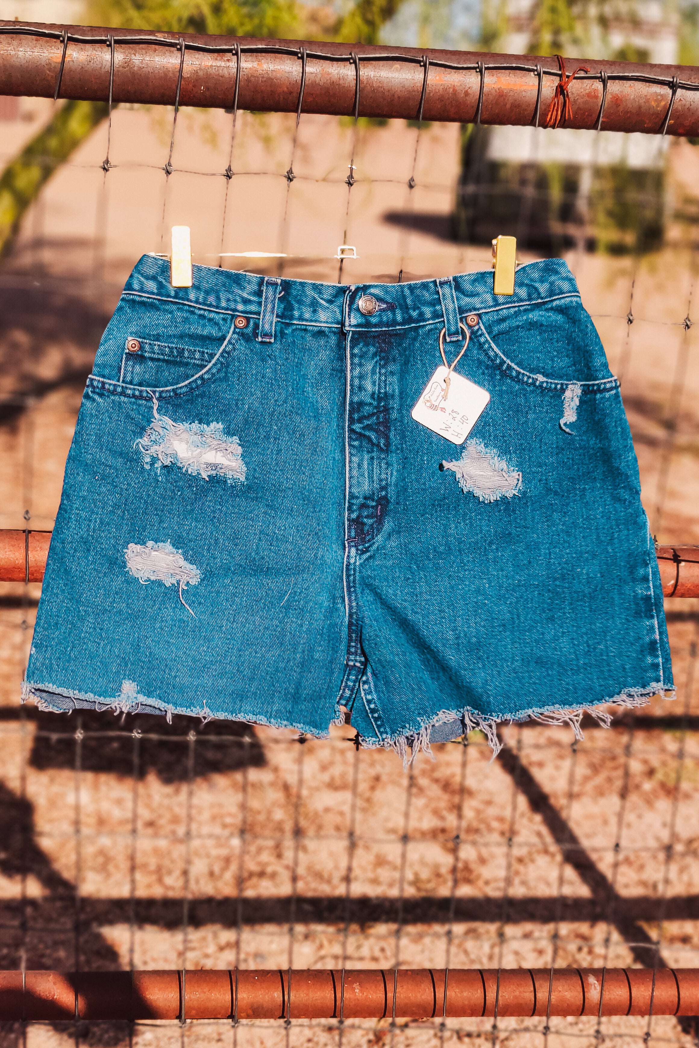 Vintage cut shop off shorts